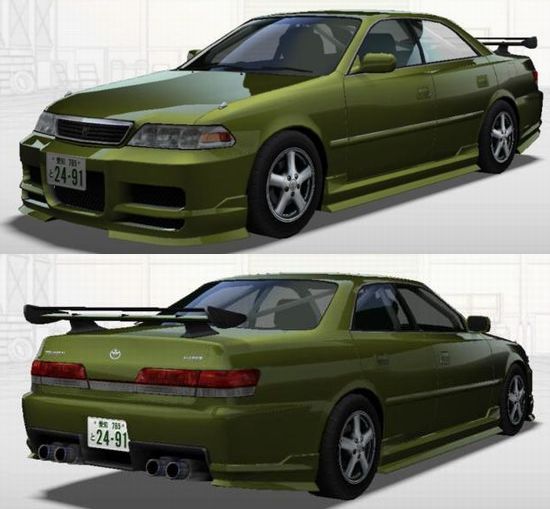 MARK II TOURER V (JZX100) - 湾岸ミッドナイト MAXIMUM TUNEシリーズ